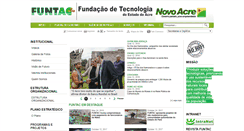 Desktop Screenshot of funtac.ac.gov.br